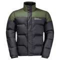 Jack Wolfskin Zimowa kurtka puchowa DNA Tundra XT (bardzo ciepła, wiatroszczelna) zielona męska